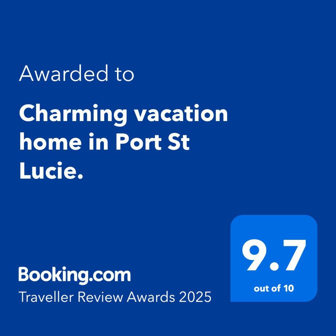 Charming Vacation Home In Port St Lucie. Port St. Lucie Екстер'єр фото